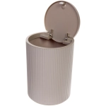 Контейнер для мусора»Эвора» 4л бежевый
