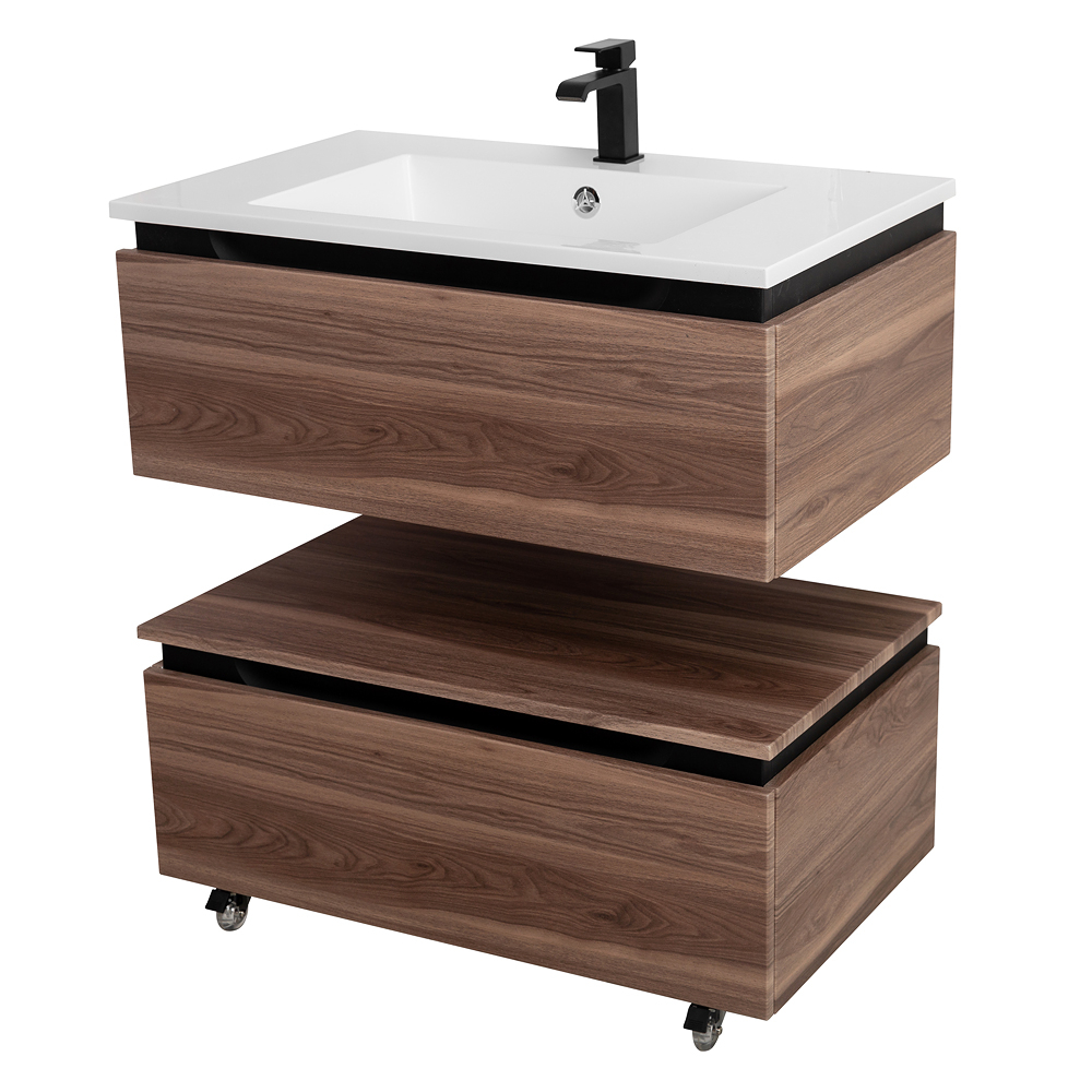 Мебель для ванной Cezares SLIDER 80 Орех дымчатый SLIDER-800-1C-SO-NA-P