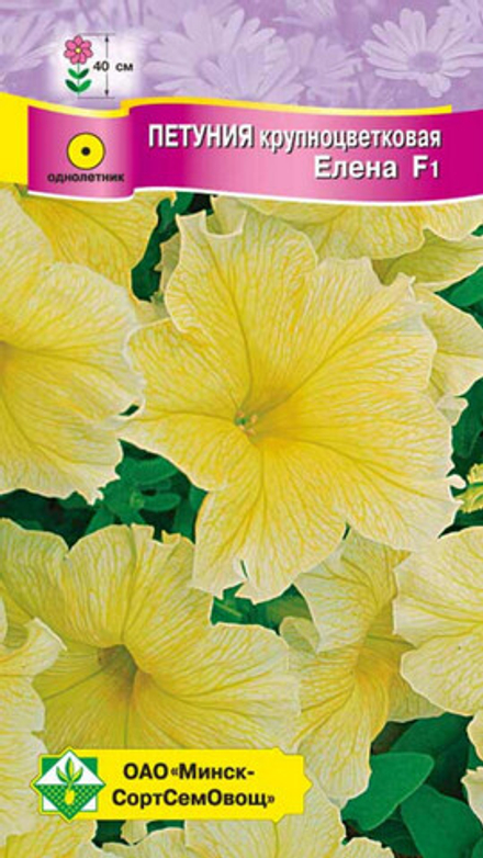 Петуния крупноцветковая "Елена F1" 10шт, Чехия.