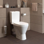 УНИТАЗ-КОМПАКТ АТЛАС HOME DE LUXE C 2-Х УРОВНЕВОЙ АРМАТУРОЙ, СИДЕНЬЕМ МИКРОЛИФТ И БОЛТАМИ КРЕПЛЕНИЯ