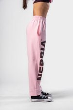 Спортивные брюки Loose-Fit Baggy Pants BOYFRIEND STYLE 432 Розовые