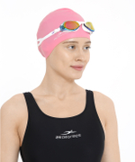 Шапочка для плавания Nuance Pink, силикон