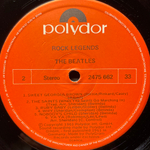 The Beatles ‎– Rock Legends (Новая Зеландия 1980г.)