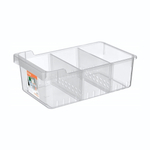 Контейнер для хранения 8,2л с разделителями "Cypress", 225*380*140мм (бесцветный)