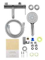 Смеситель для ванны с душем WONZON & WOGHAND STICK, Хром (WW-88639017-CR)