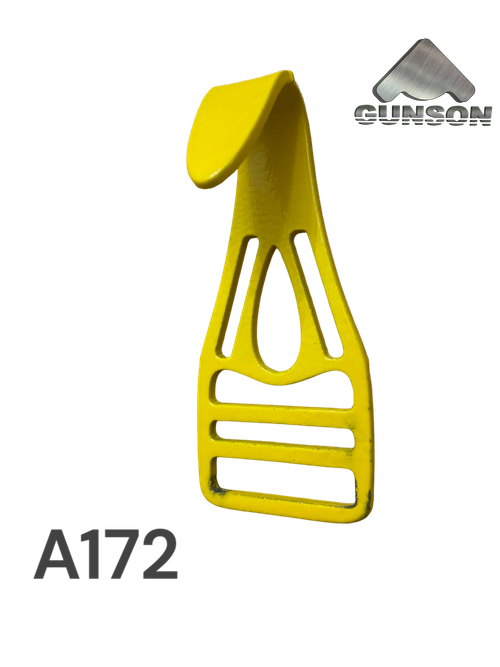 Крюк для крюконоги 30ХГСА /2mm/ желтый / t-50C/18g