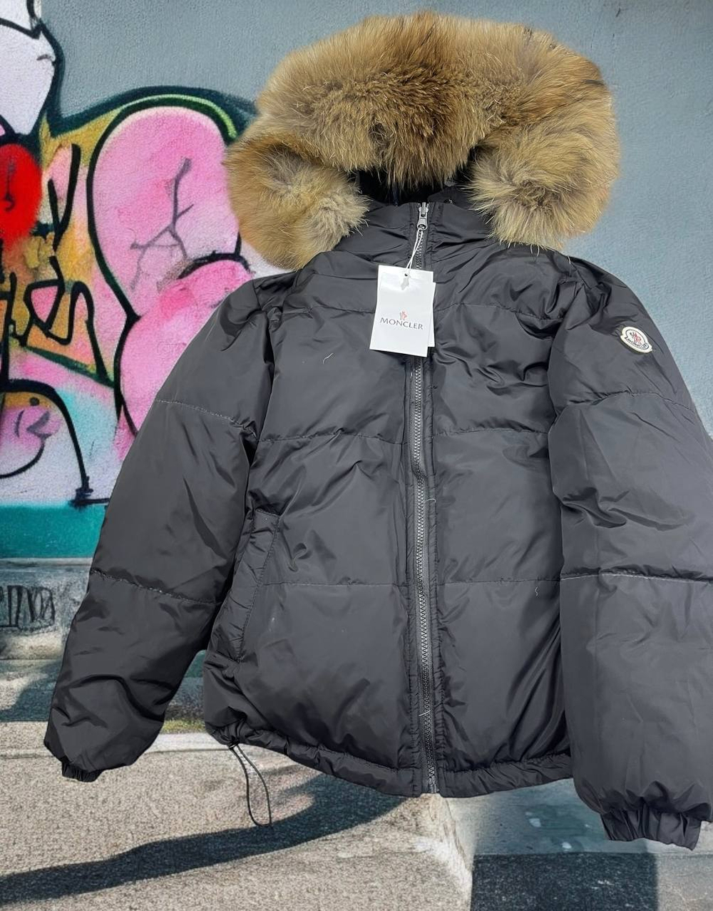 Двусторонняя детская куртка Moncler (капибара)