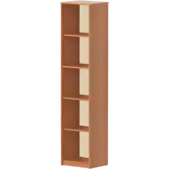 Стеллаж узкий В-838 428x378x1924 Миланский орех