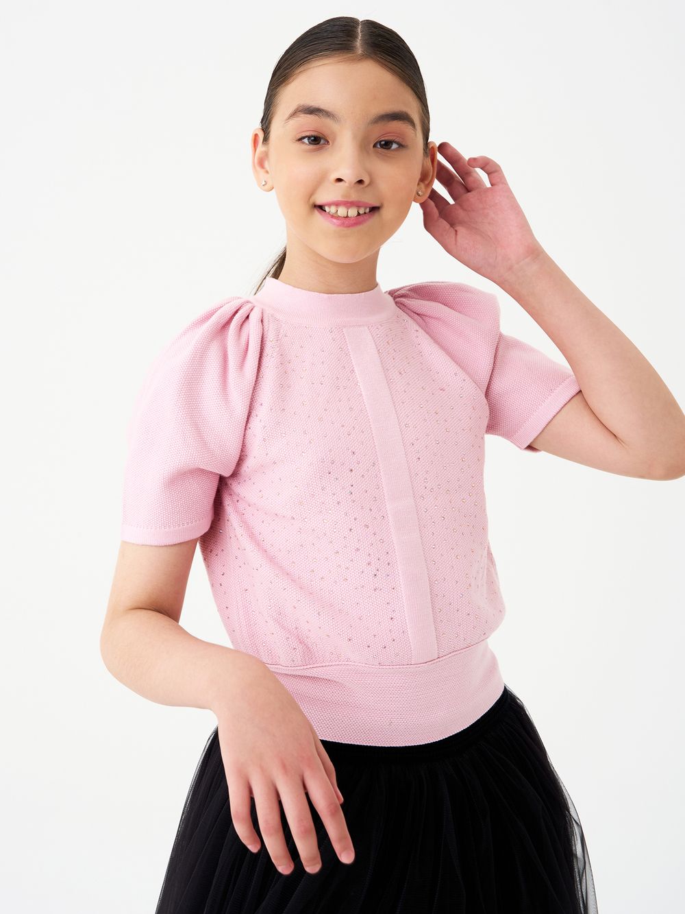 Джемпер для девочки AT1374 розовый