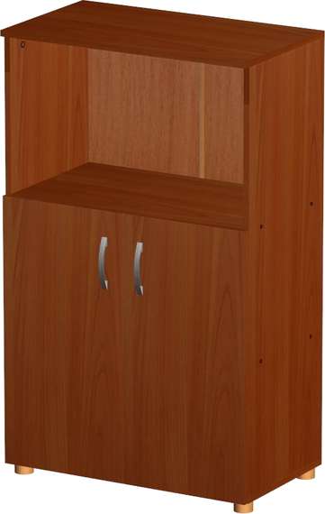 Стеллаж средний полуоткрытый