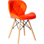 Стул  Turin в стиле Eames красный