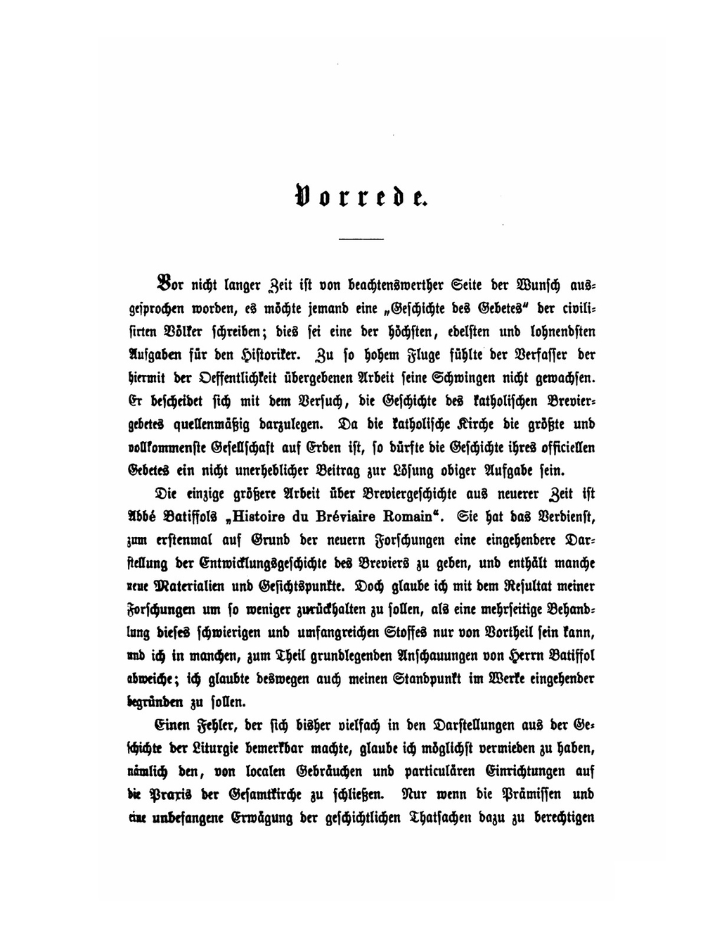 Geschichte Des Breviers. Versuch Einer Quellenmässigen Darstellung Der Entwicklung Des Altkirchlichen Und Des Römischen Officiums Bis Auf Unsere Tage | S. Bäumer