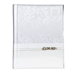 Свадебная книга для записи пожеланий "LOVE" (16листов) 21*27*2см. (подарочная упаковка)
