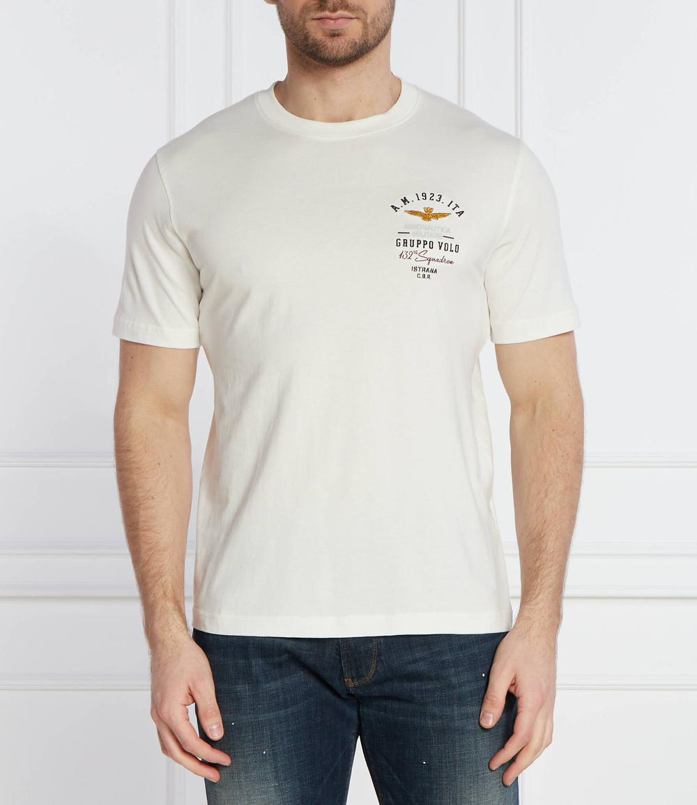 Футболка Aeronautica Militare - белый(TS2213J641)
