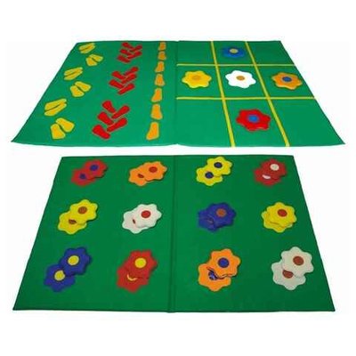 Детский игровой мат «Сенсорная полянка»
