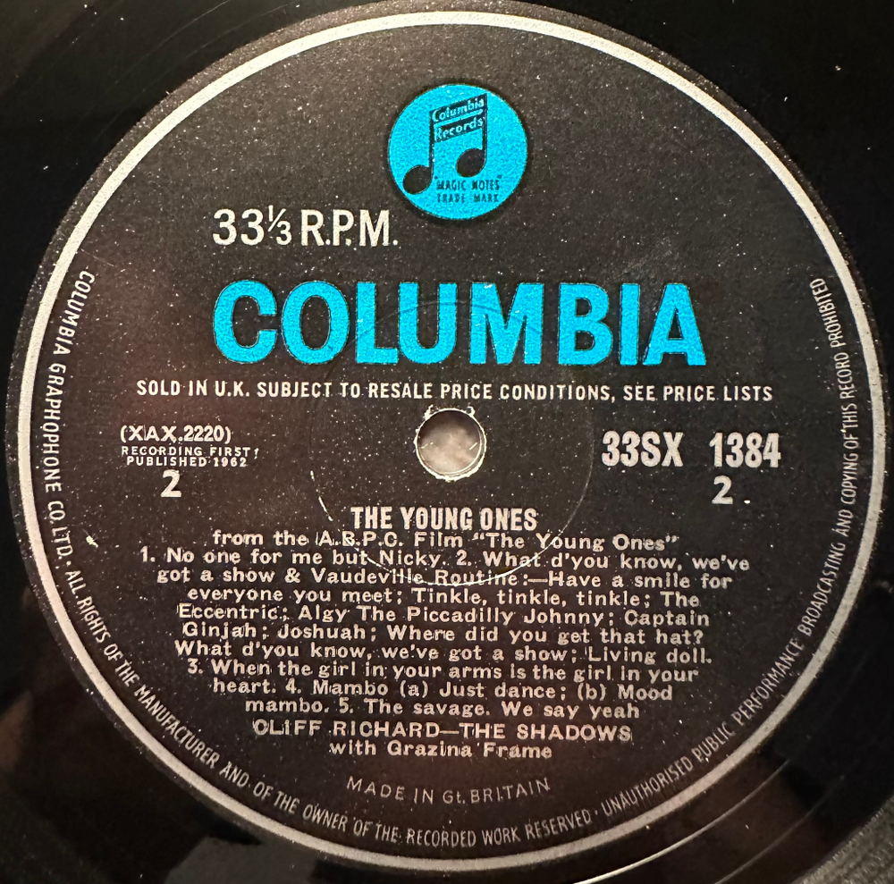 Cliff Richard, The Shadows - The Young Ones (Англия 1964г.)