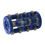 LATOKHO DSCN 200 15/40 (Россия) Фрезеровальный барабан (фреза) с пятигранными ножами для нанесения насечек 15 мм с шагом 40 мм