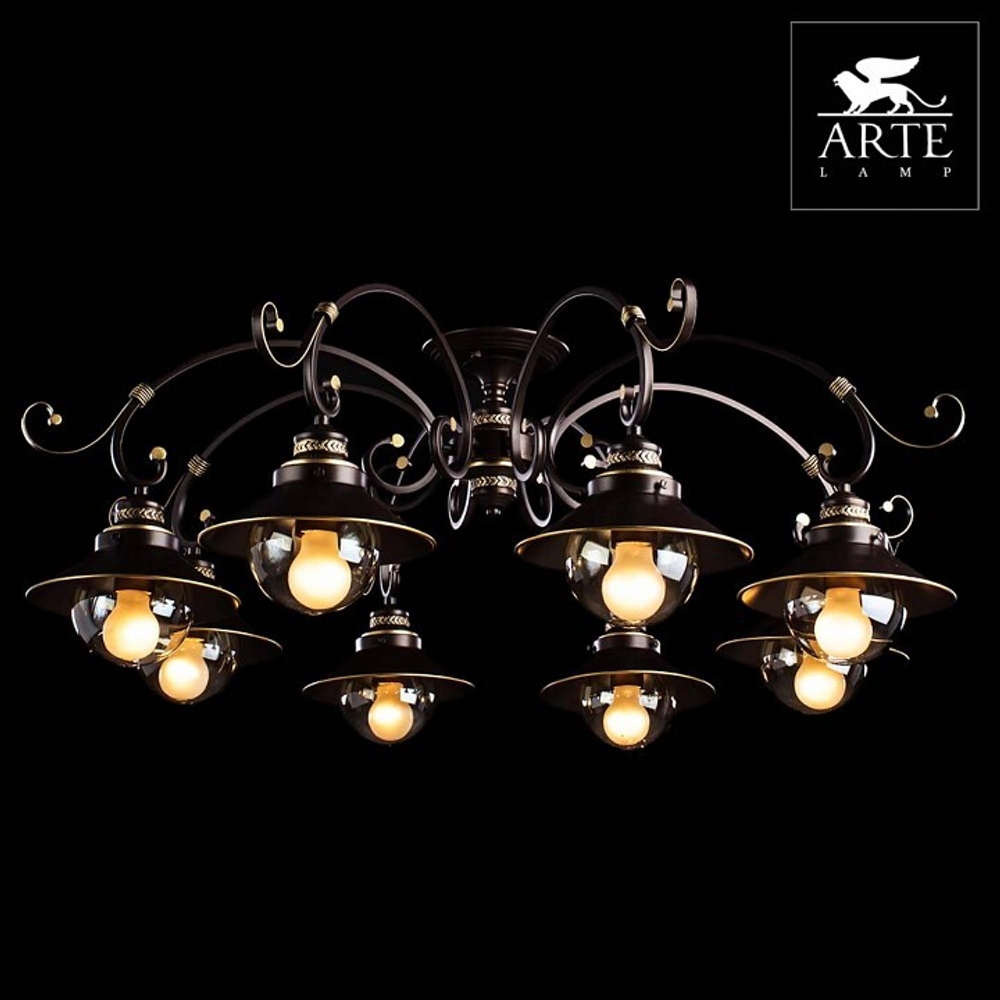 Накладная люстра Arte Lamp A4577PL-8CK