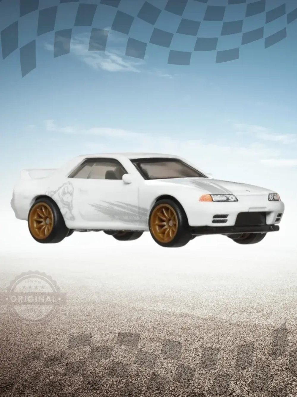 Машинка Хот Вилс Премиум Nissan Skyline GT R GJT68 HRT74