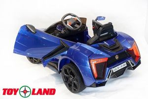 Детский электромобиль Toyland Lykan QLS 5188 4Х4 синий