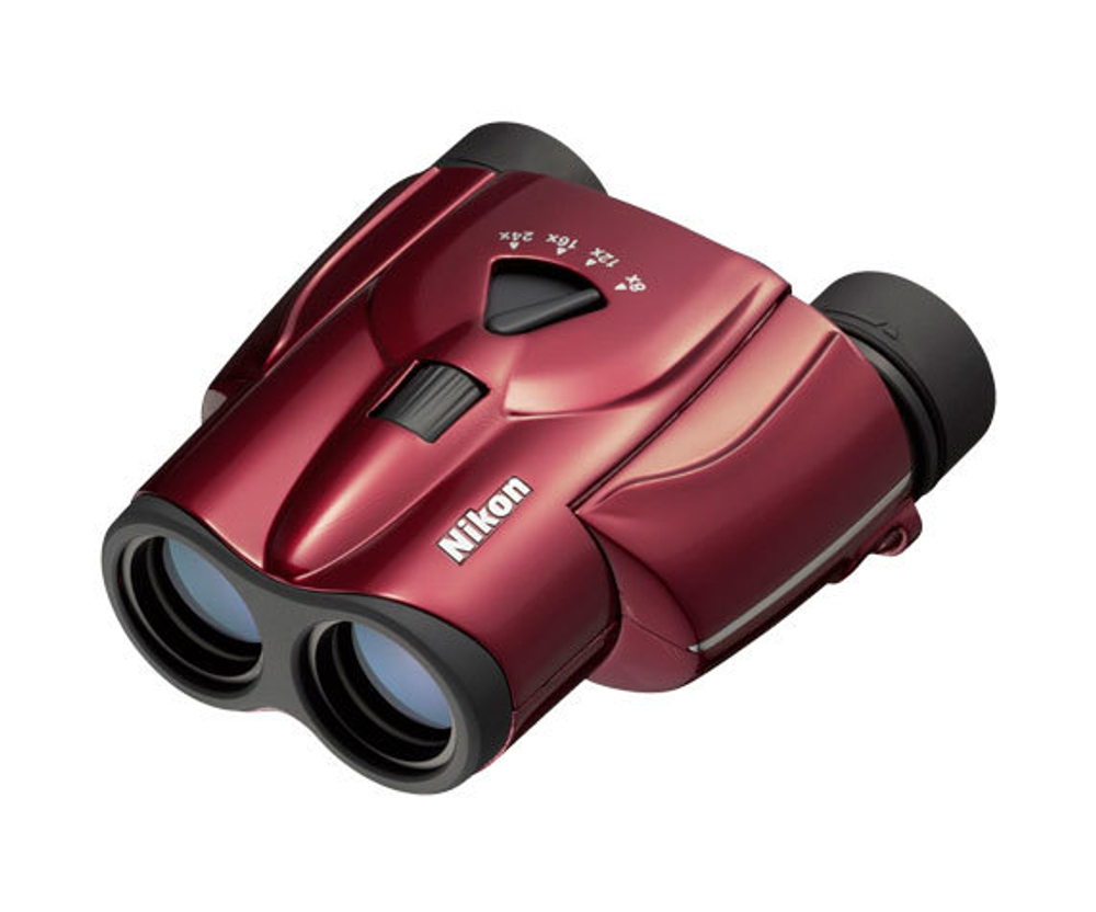 Бинокль Nikon Aculon T11 8-24x25 red