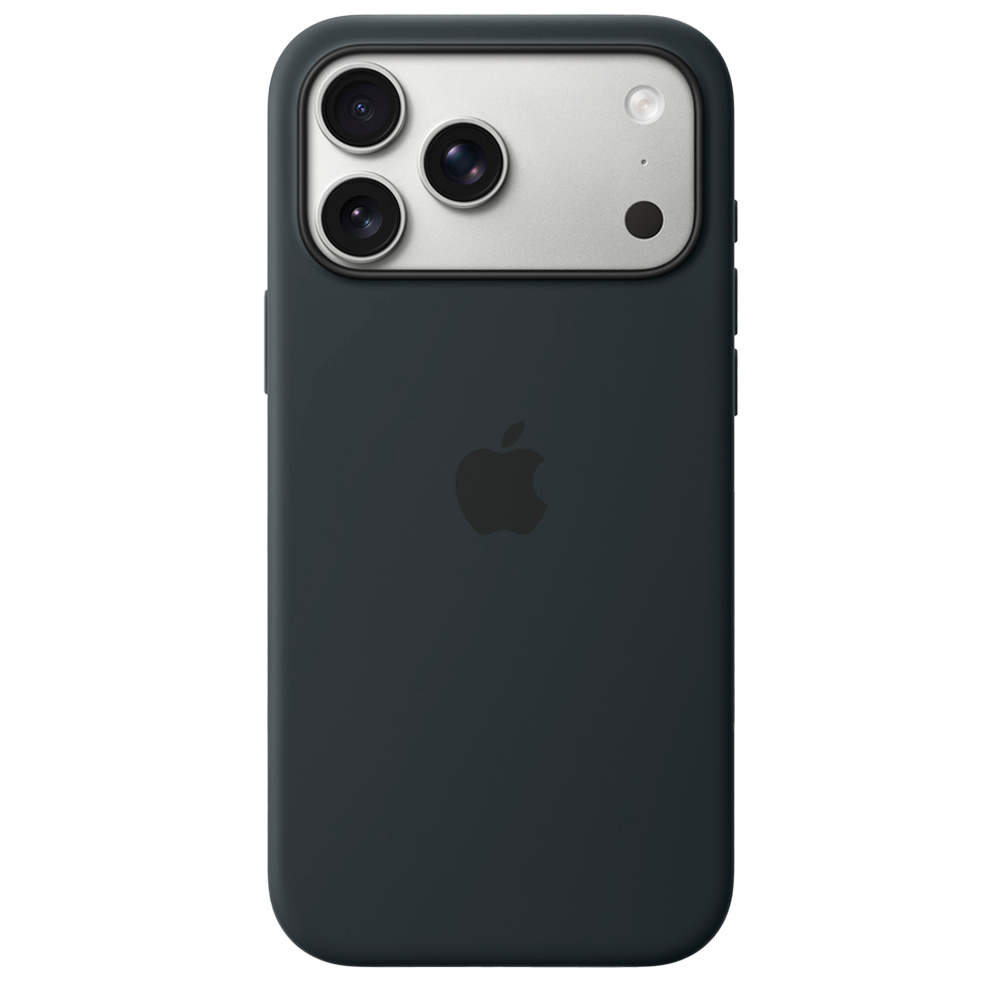 Силиконовый чехол Apple Silicone Case with MagSafe для iPhone 17 Pro Max, Black