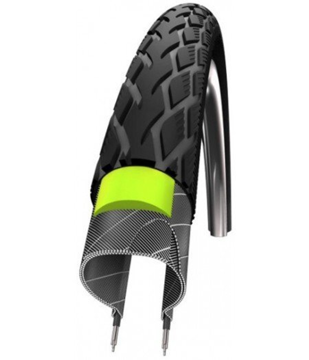Покрышка 26x2.00 (50-559) Schwalbe MARATHON HS420 Green Guard B+RT EC, 67EPI 34B