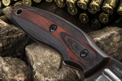 Туристический нож CityHunter K390 Red Micarta