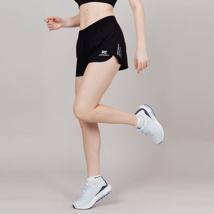 Шорты беговые Nordski Run Black черные женские