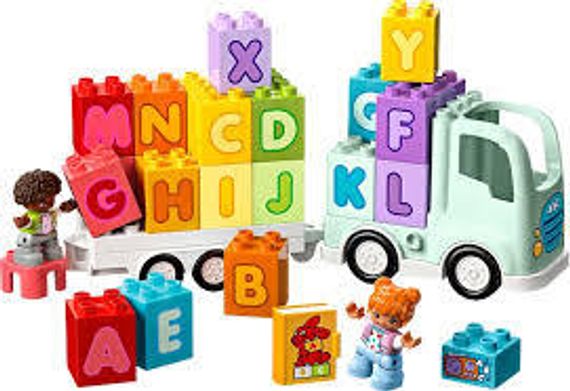 LEGO Constructor Duplo Town Truck With The Alphabet