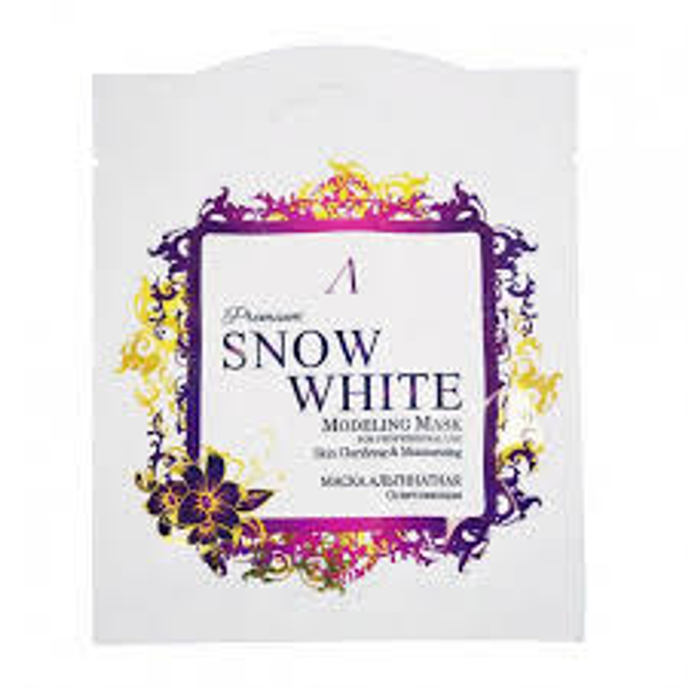 Маска альгинатная осветляющая Anskin Snow White Modeling Mask/Refill. 25 гр