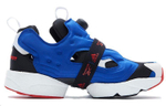 Adidas x Reebok Instapump Fury all-match shock absorption, non-slip, breathable, low-cut sports casual shoes for men and women with the same style blue and black