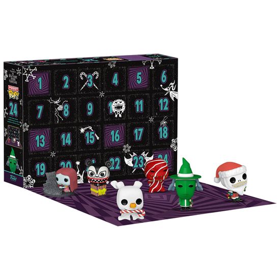 Набор подарочный Funko Advent Calendar Disney TNBC 2025 (Pkt POP) 24 фигурки 86098 / Адвент календарь Фанко ПОП! по мотивам мультфильма "Кошмар перед Рождеством"