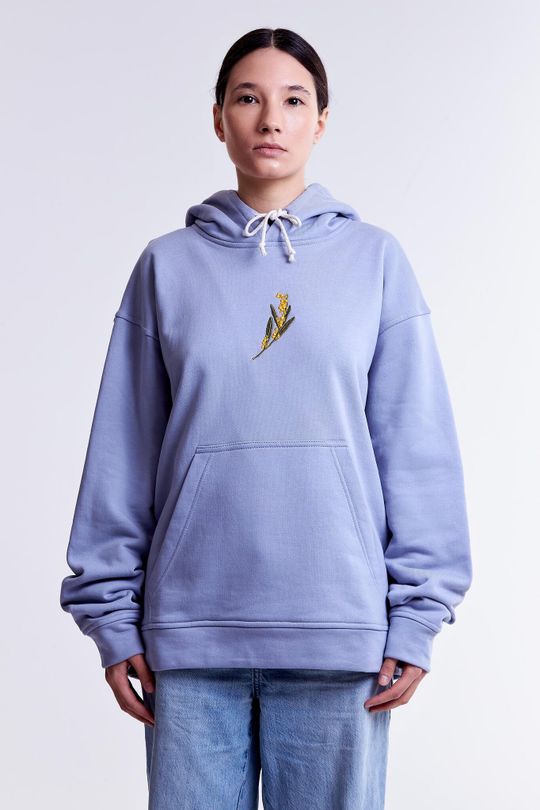 Худи Гербарий Мимоза Warm фиалковое