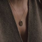 Подвеска Молитва овал