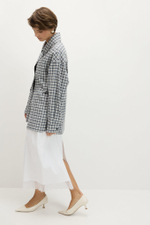 Рубашка из фланели мелкая клетка