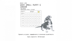 AJO Dog Very Small Puppy & Junior корм для щенков и юниоров миниатюрных пород на гречке с курицей и индейкой