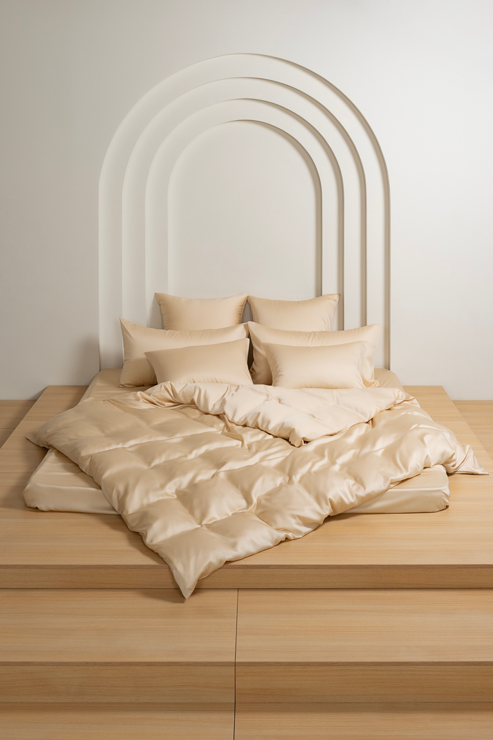 Пододеяльник 140х205 German Grass Vanilla Brilliant бежевый