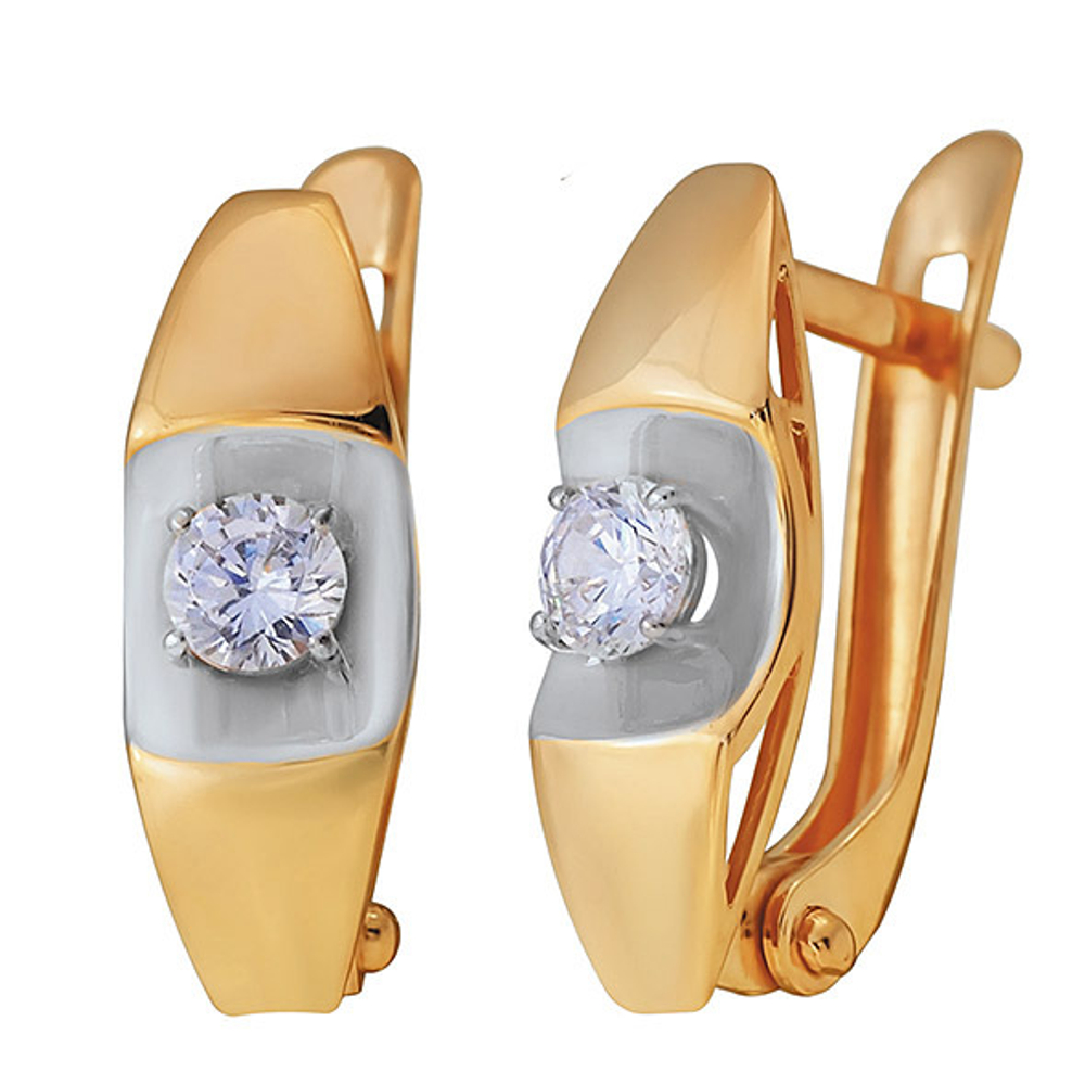Серьги из золота 585 пробы