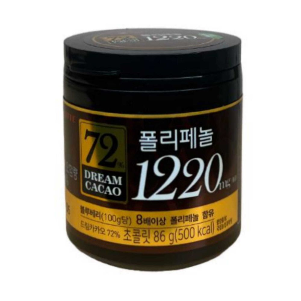Lotte Dream Cacao Шоколад в кубиках Дрим Какао 72% 86 г 6 шт