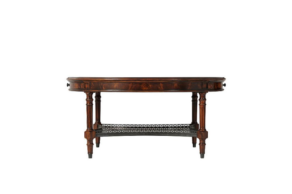 Столик овальный "Галерея"