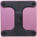 Весы напольные электронные «SMART - Style» 28*28*0,5 см, bluetooth (работает от 2хААА), Розовый