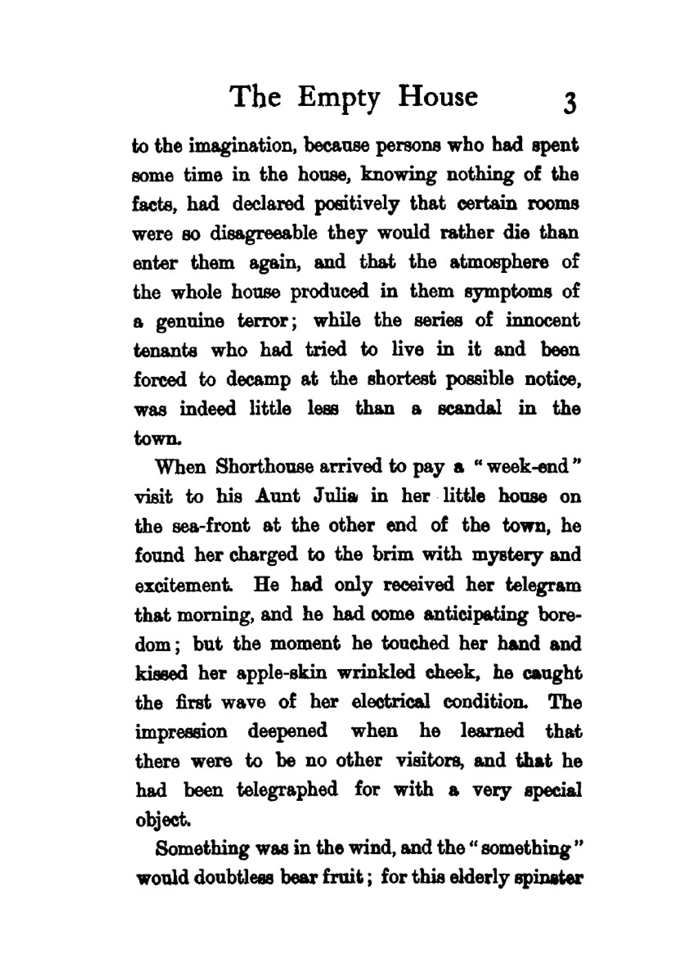 The Empty House: And Other Ghost Stories | Algernon Blackwood