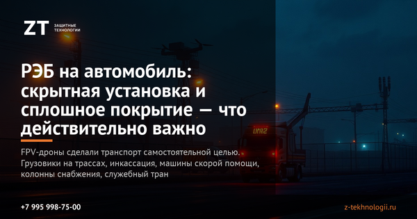 РЭБ на автомобиль: скрытная установка и сплошное покрытие — что действительно важно РЭБ на автомобиль: скрытная установка и сплошное покрытие — что действительно важно