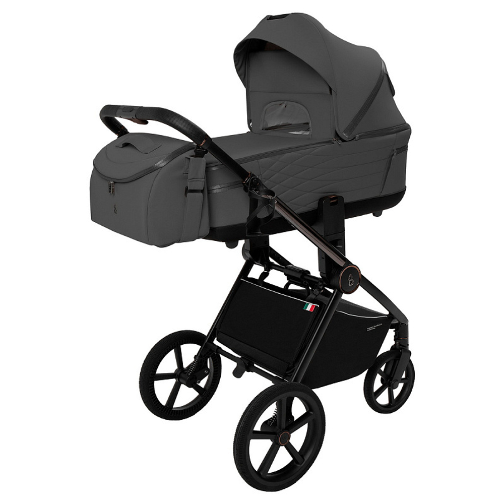 Детская коляска 3 в 1 Sweet Baby SBL Elegante Therma 427645 Dark Grey