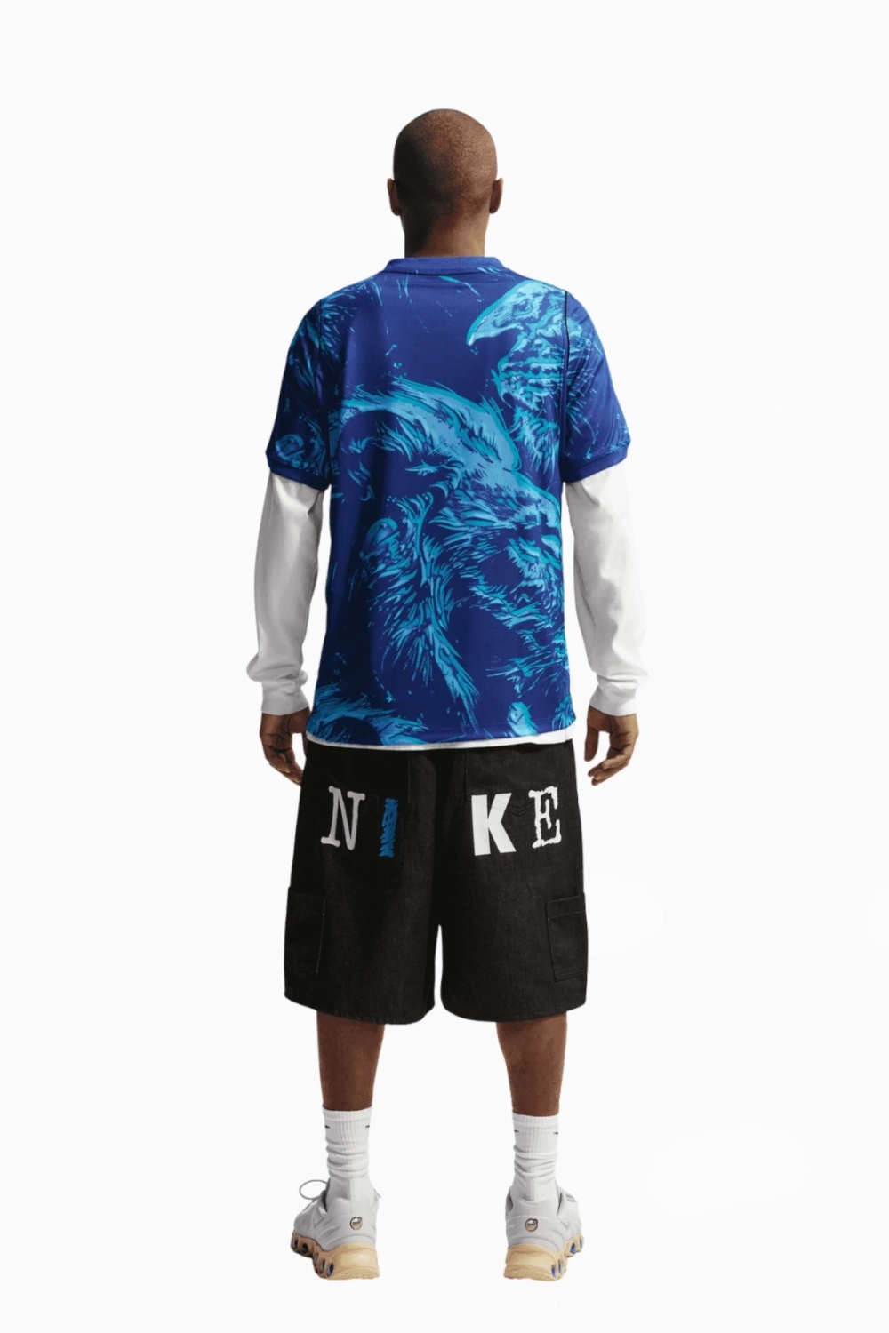 Футболка Nike England 2026 Goalkeeper Stadium - синий