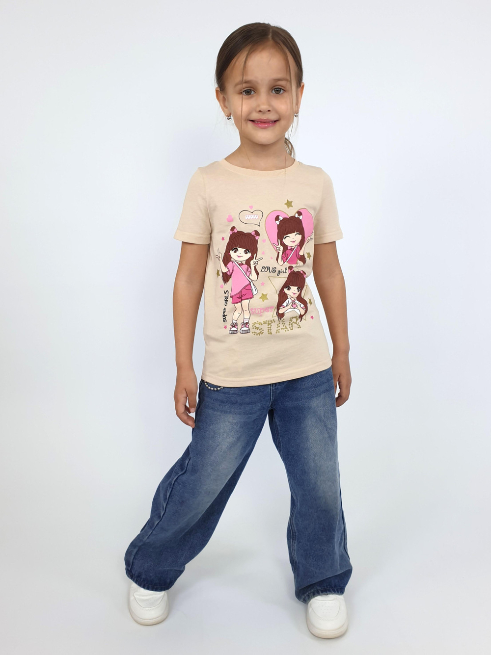 6-91-5 Футболка для девочки