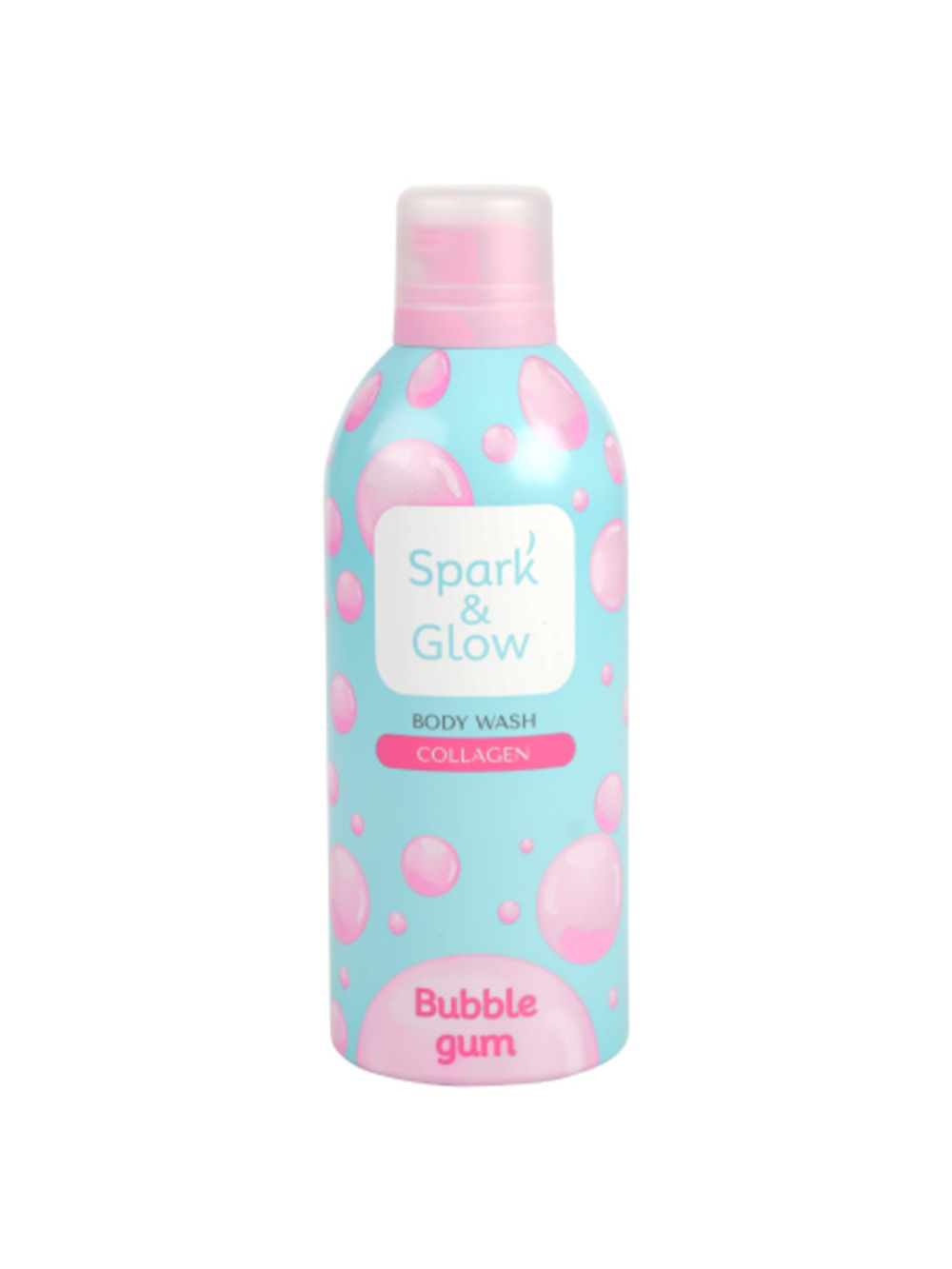 Spark'&Glow Гель-пена для душа с ароматом "bubble gum" - Bubble gum body wash, 350мл