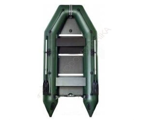 Лодка надувная НЕПТУН с килем КМ-330 Д ( зеленая )