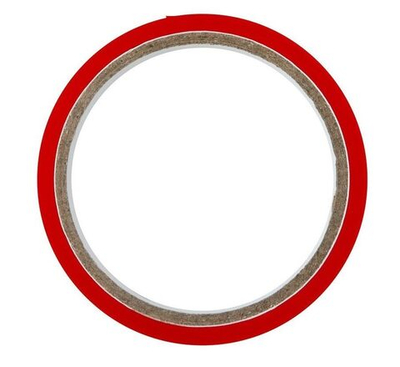 Красный скотч для фиксации - 15 м. (Цвет: красный)